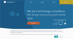 Desktop Screenshot of hedgehoglab.com